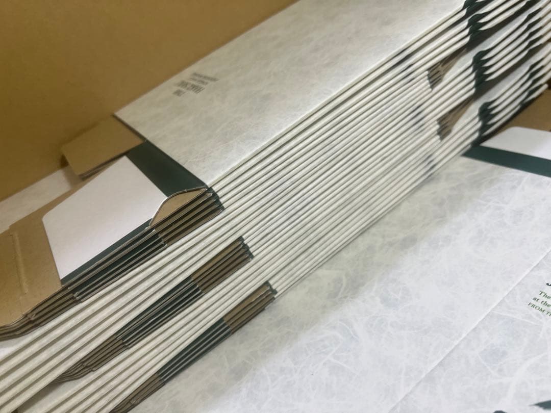 サントリーウイスキー　白州　化粧箱　空箱　カートン　200枚