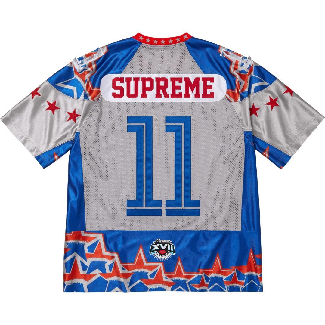 Supreme Stars Football Jersey 新品未開封 ブルー