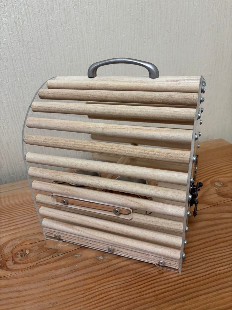 こまつアクリルキャリーケースおでかけキャリーバードキャリー