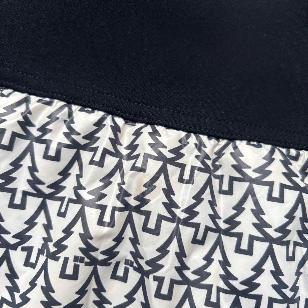 【22年】PGG ピージージー ナイロンタフタ×高通気フリーススカート ツリー柄