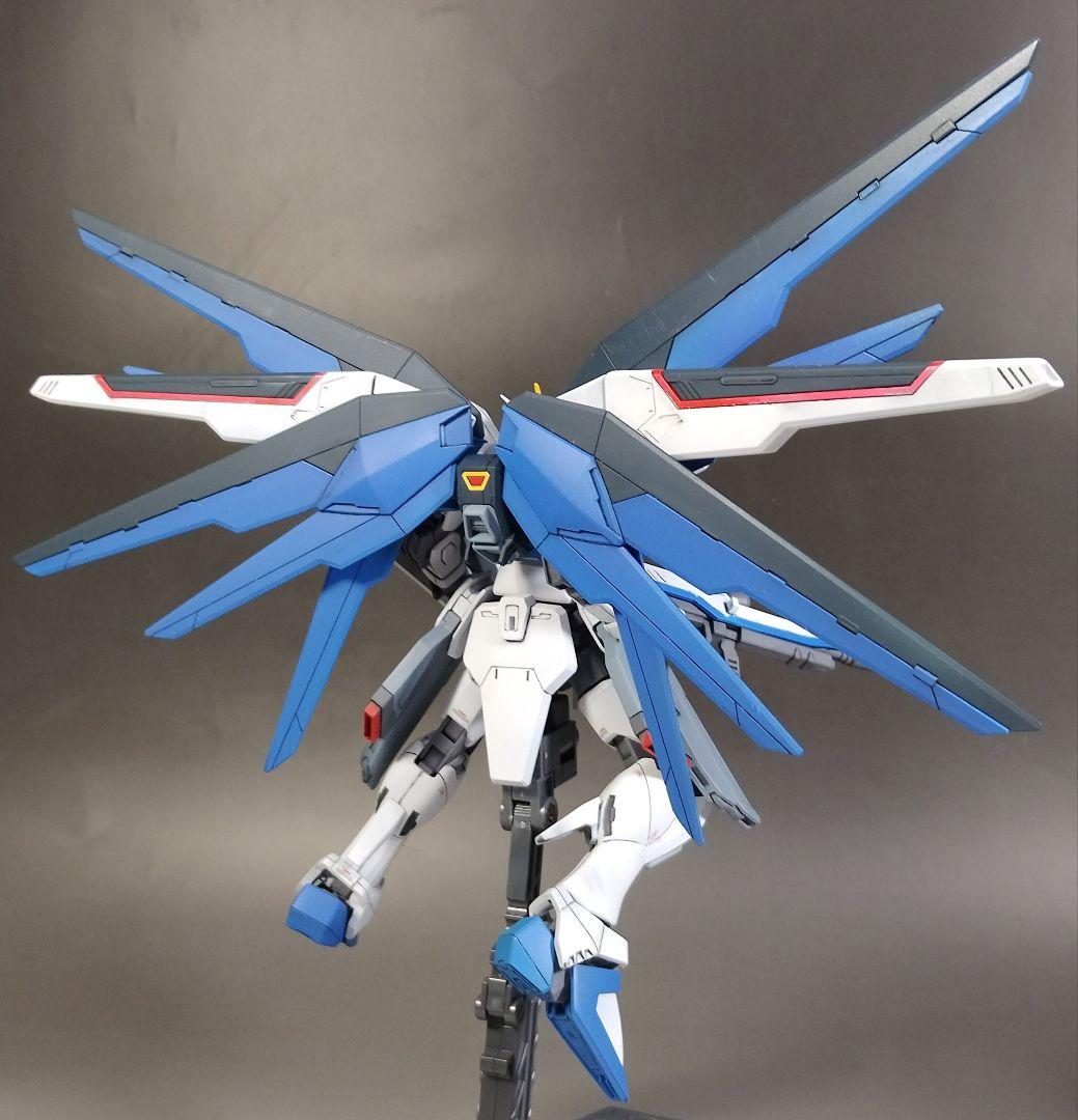 HG HGUC フリーダムガンダム 改修 全塗装 完成品 SEED