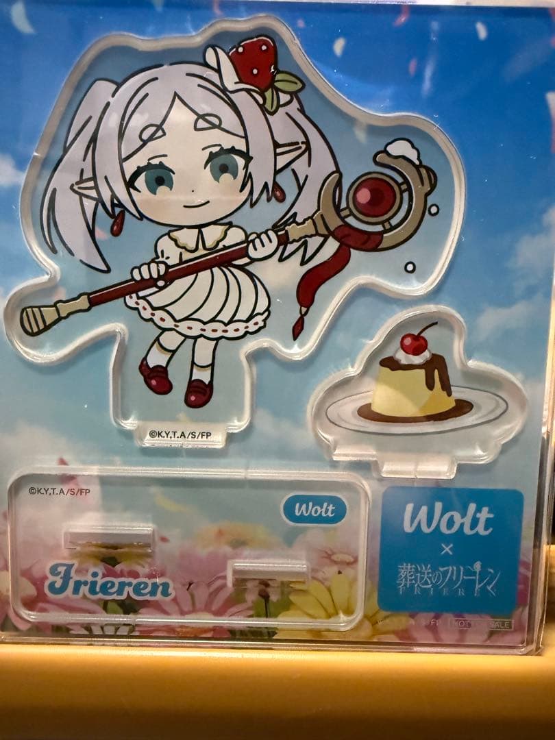 Wolt × 葬送のフリーレン 限定コラボグッズ 3点