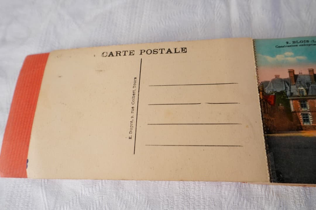 フランス アンティーク 絵葉書 1冊 17枚入り