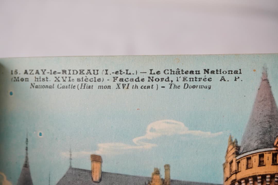 フランス アンティーク 絵葉書 1冊 17枚入り