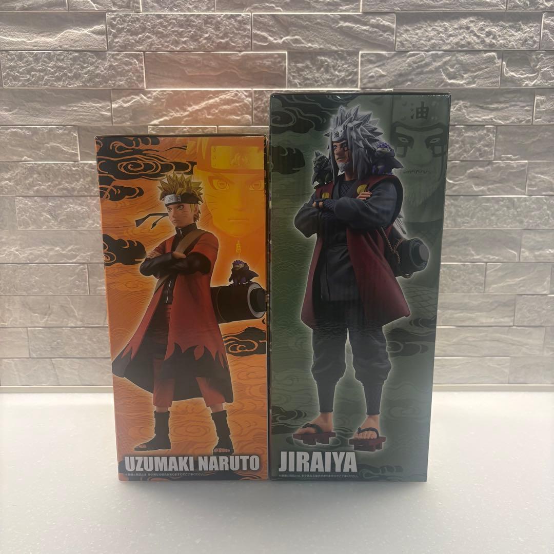 ナルト　一番くじ　輪廻の嘆きと平和の懸け橋 A賞　うずまきナルト E賞 自来也