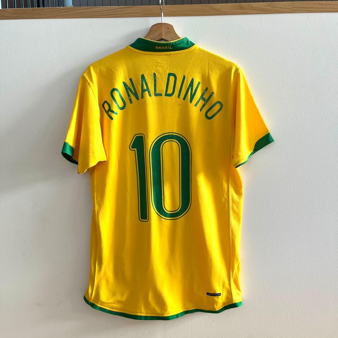【レア出品】2006年シーズン ブラジル代表 ホームユニフォーム ロナウジーニョ