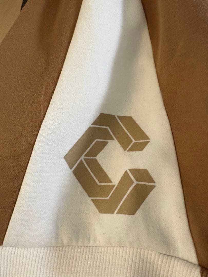 CRONOS トレーニングウェア ブラウン/ホワイト