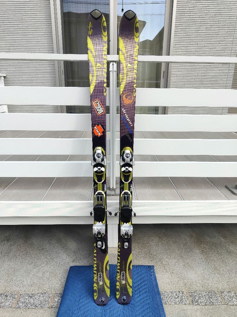 スキー板 salomon(サロモン) verse10 160cm　良品☆