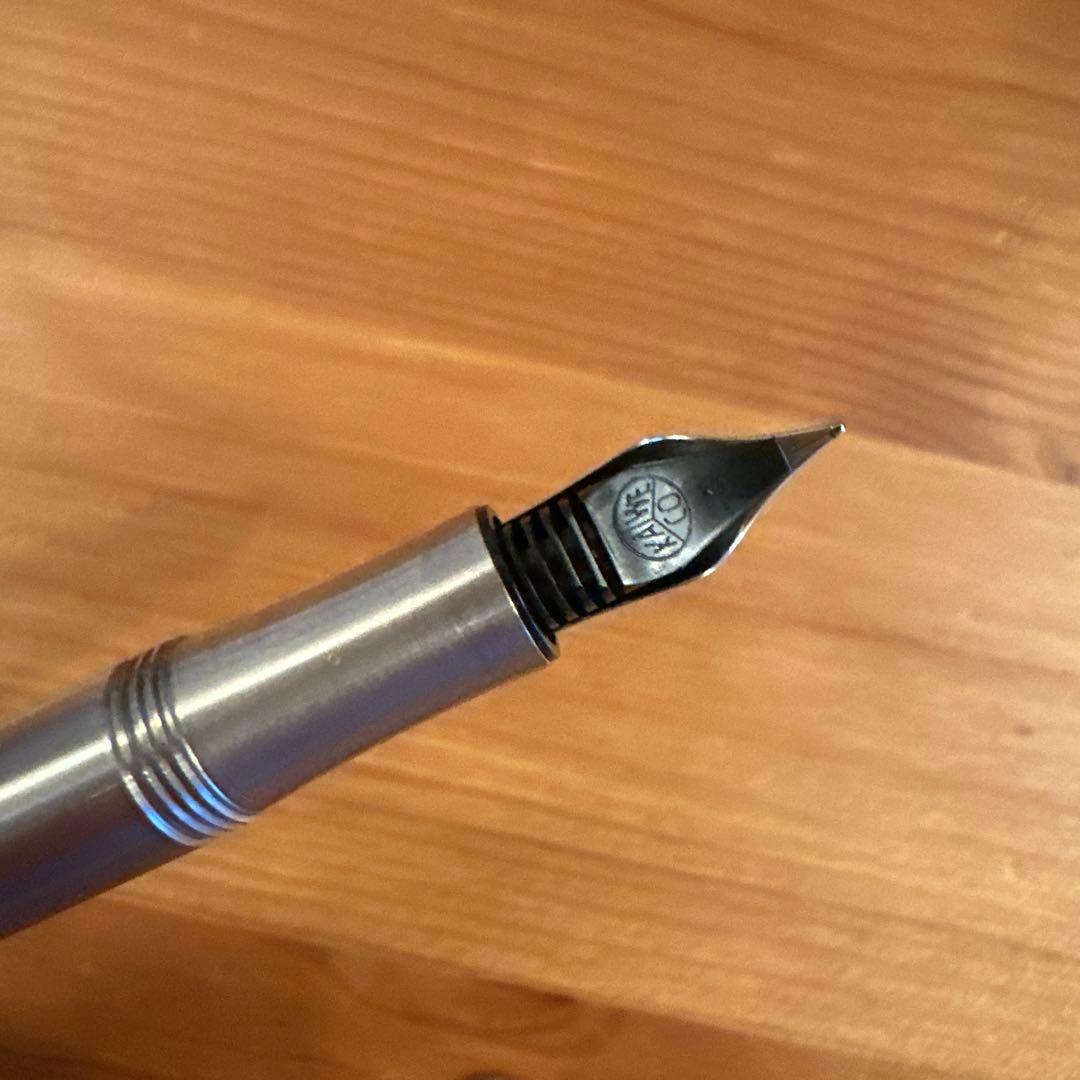 Kaweco ステンレススチール 万年筆 EF