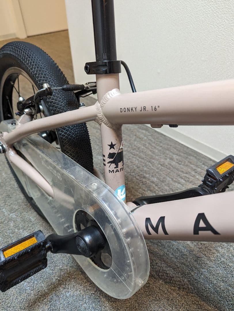 （屋内保管）MARIN 子供用自転車 16インチ ベージュ