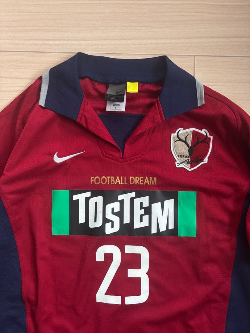 鹿島アントラーズ　ユニフォーム　選手支給　上下　　大谷昌司2002/2003