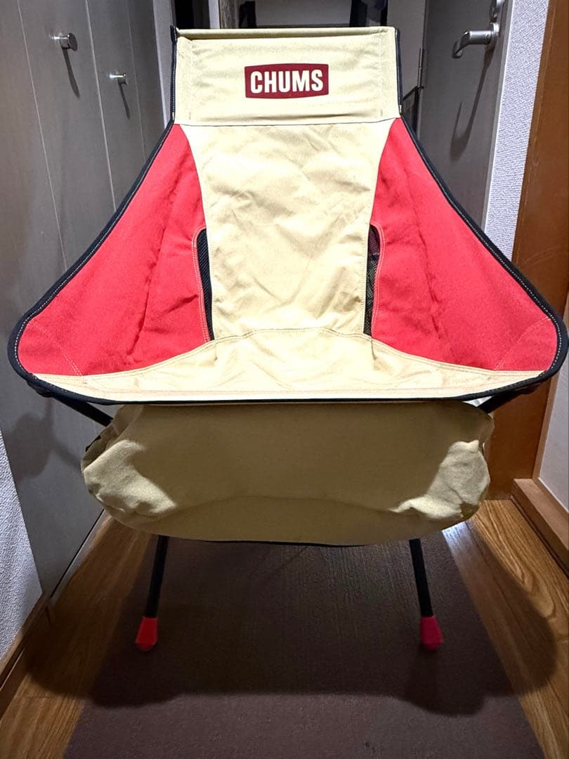 チャムス (CHUMS) コンパクトチェアブービーフットハイ 2脚　椅子