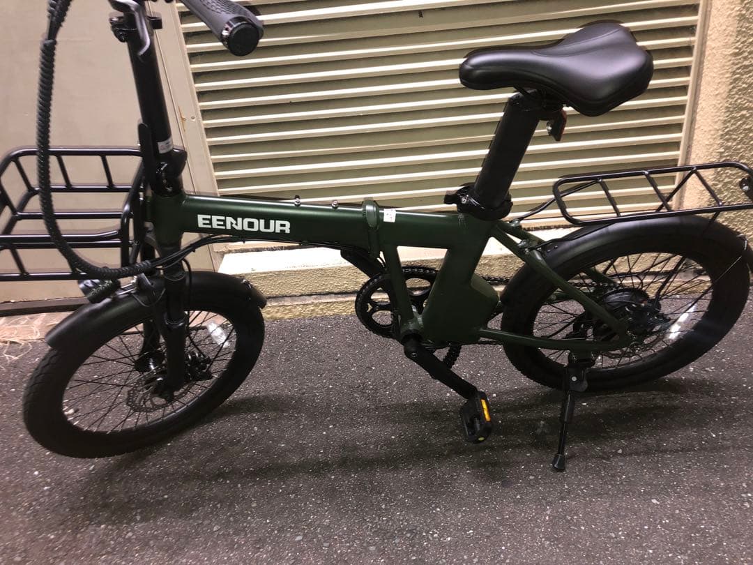 送料込　enneour c4 電動自転車　折り畳み