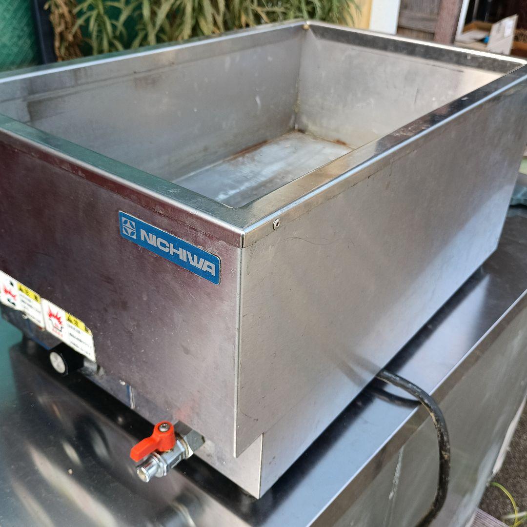 3113）ニチワ　電気卓上ウォーマー（タテ型）TEW-2　湯煎式 単相100V