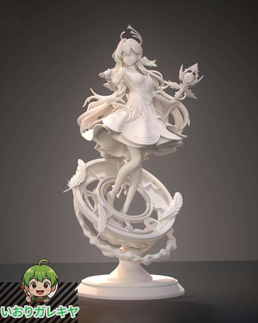 1/7　未塗装 未組立　フィギュア　ガレージキット　ロビン　崩壊:スターレイル