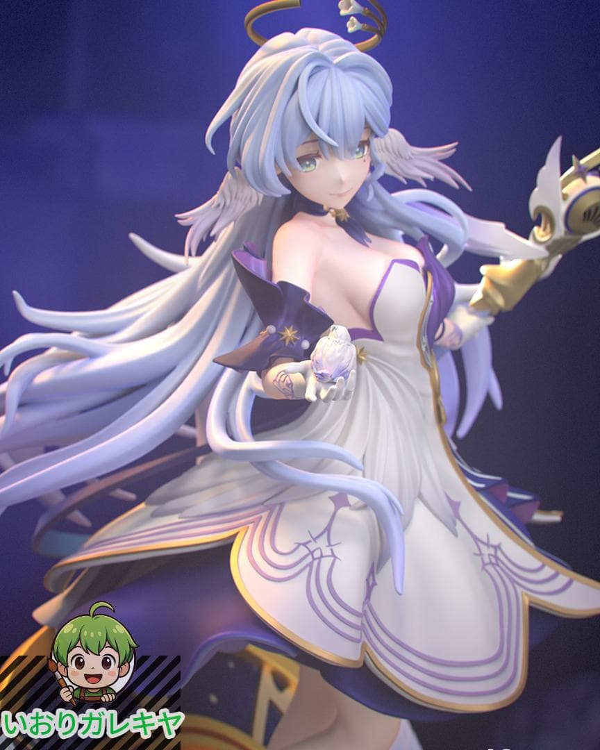 1/7　未塗装 未組立　フィギュア　ガレージキット　ロビン　崩壊:スターレイル