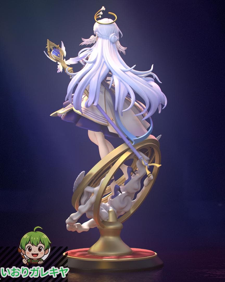 1/7　未塗装 未組立　フィギュア　ガレージキット　ロビン　崩壊:スターレイル