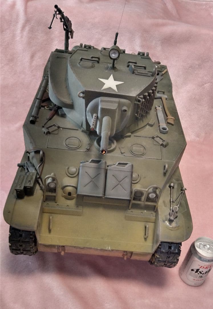 1/6ラジコン戦車　WWⅡ　M5A1　4チャンネルプロポ付