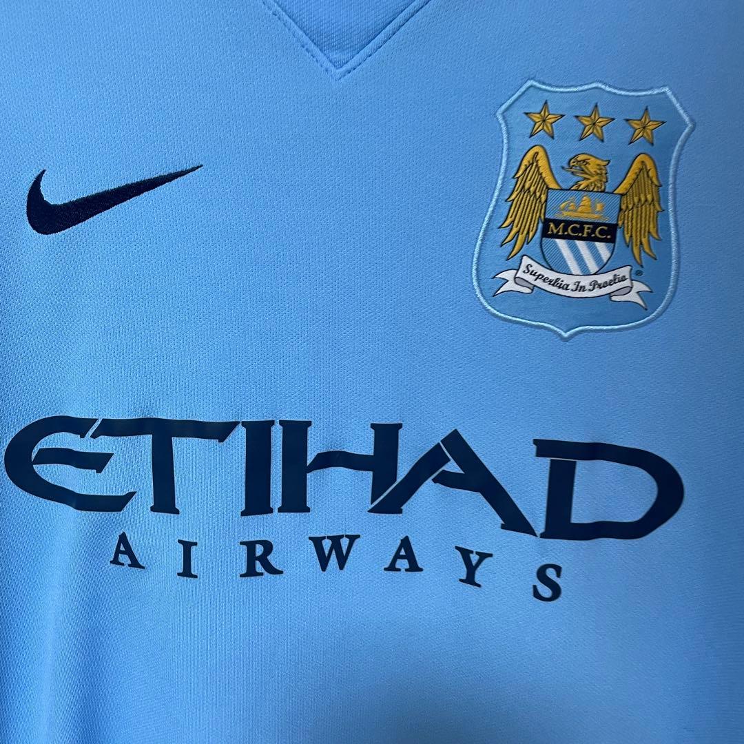 【正規品】14-15 マンチェスター・シティ ホーム NIKE 日本M正規品