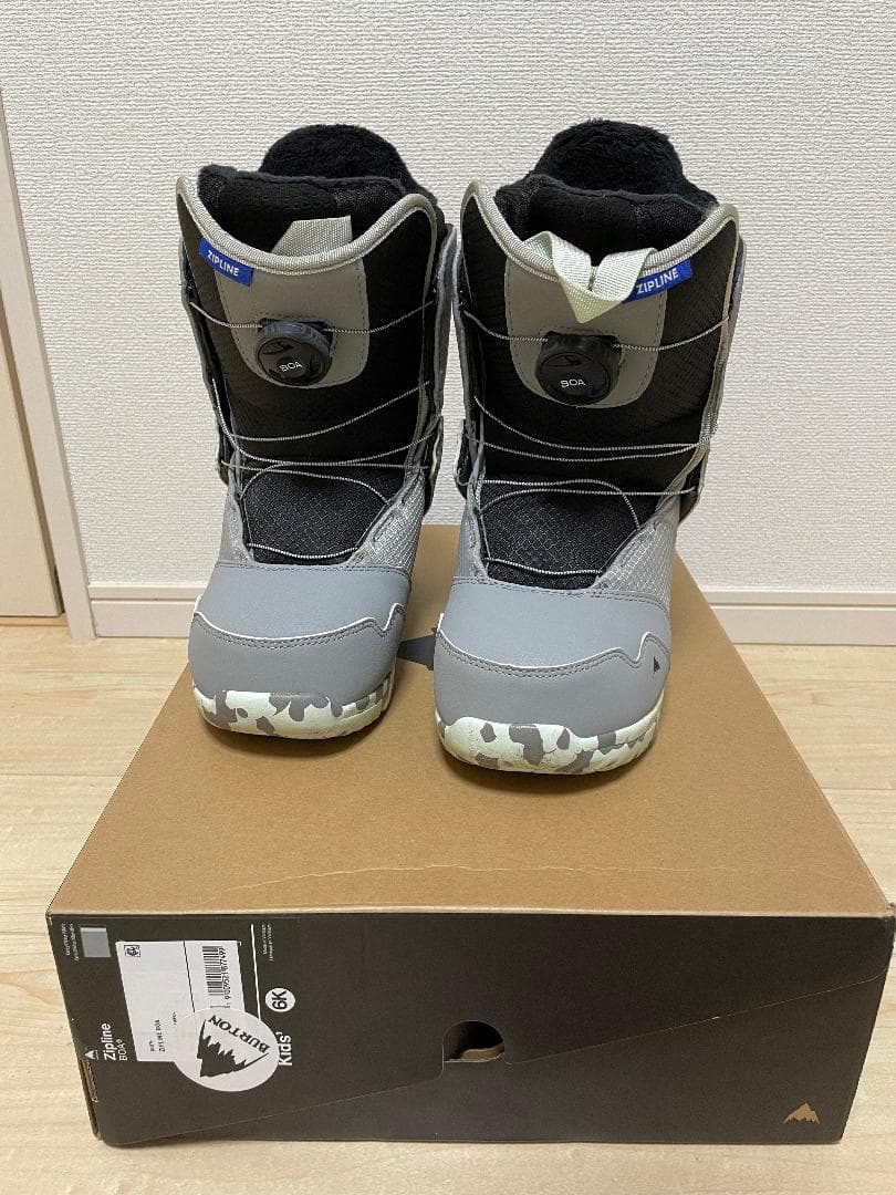 バートン BURTON Zipline BOA 24cm スノーボー キッズ