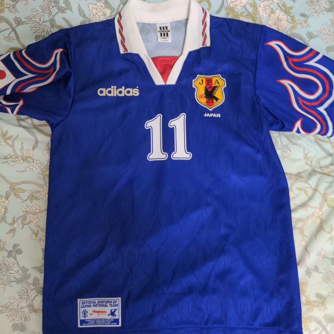 adidas 日本代表 KAZU サッカーユニフォーム　正規品オマケカード付き