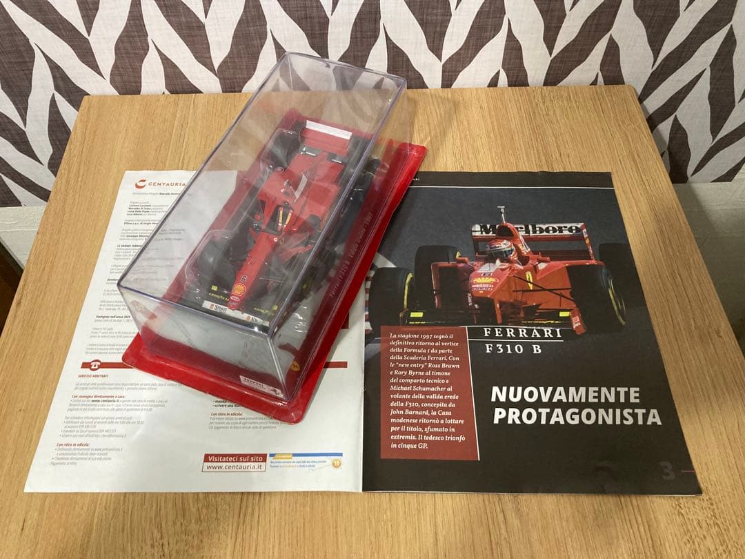 デカール付属　日本未発売　フェラーリF310B ビッグスケールF1コレクション
