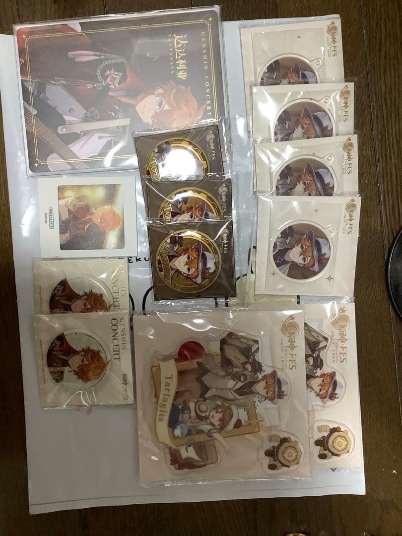 原神 タルタリヤ 缶バッジ 原神コンサート オケコン原神2024fes