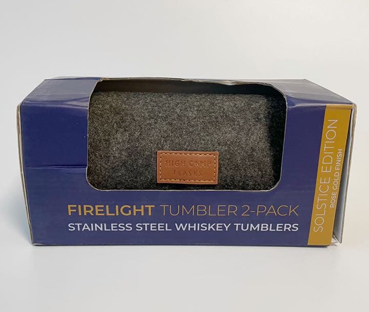 High Camp Flasks 2パック タンブラー キャリングケースセット