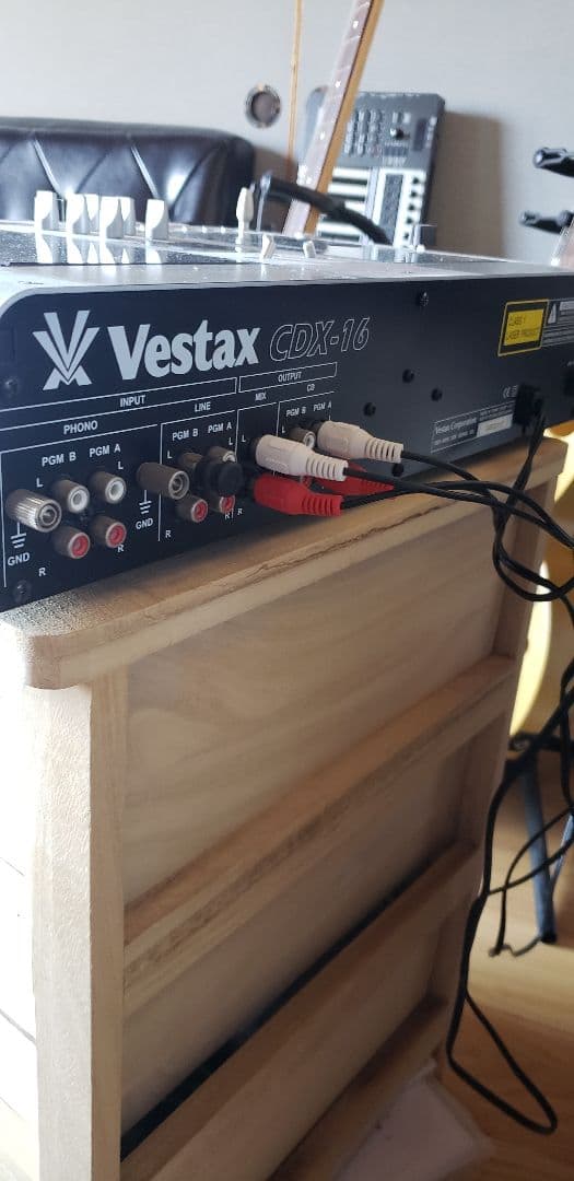 VESTAX デュアルCDプレーヤー CDX-16　箱取説付き CDJ