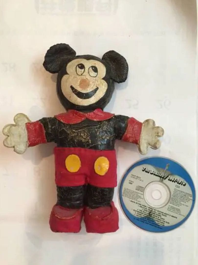 ミッキーマウスラバードール　年代物