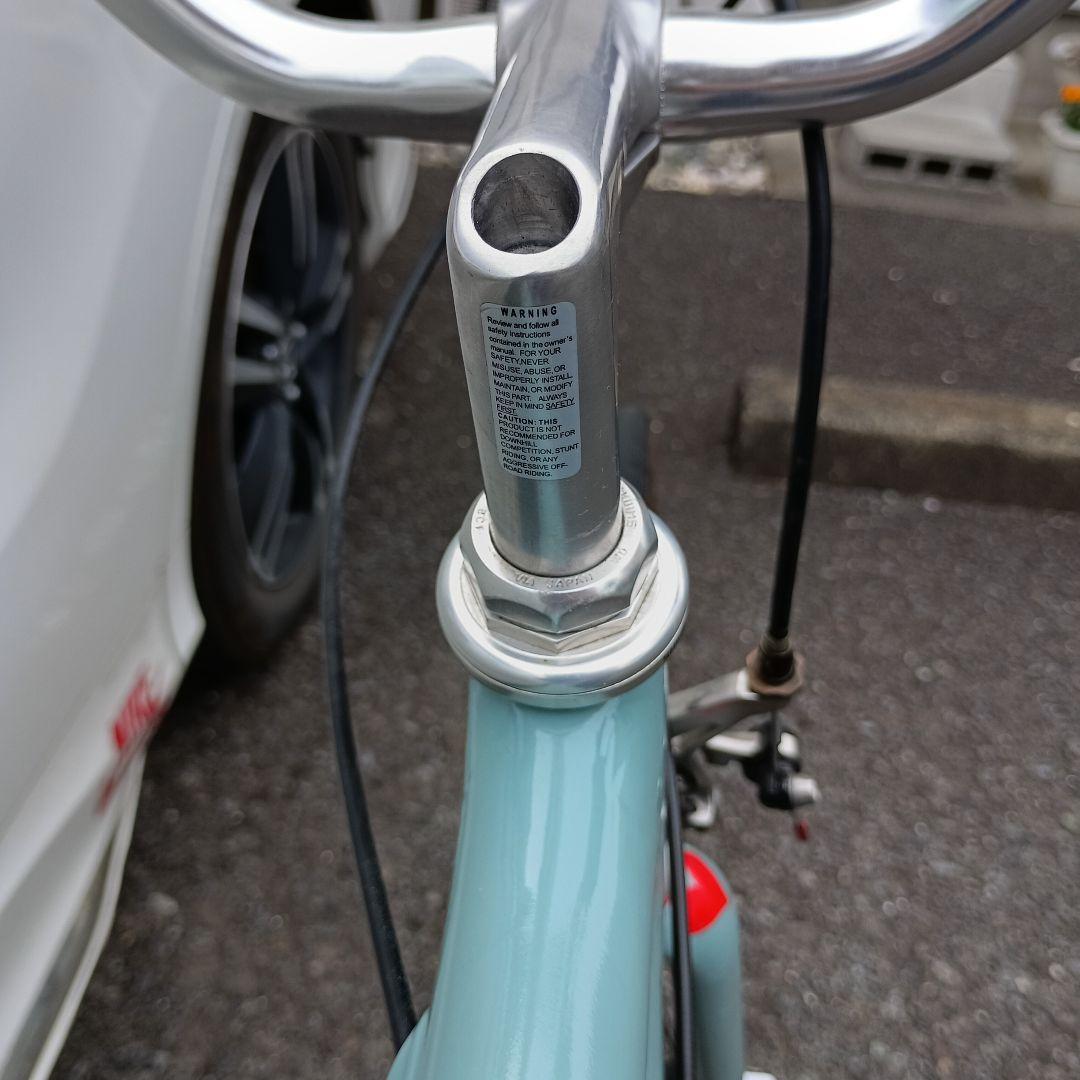 カスタム ロードバイク 水色