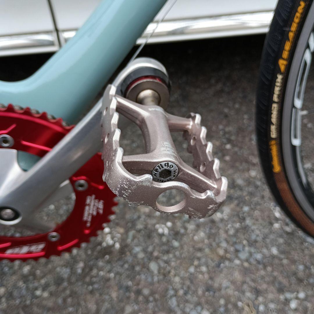 カスタム ロードバイク 水色