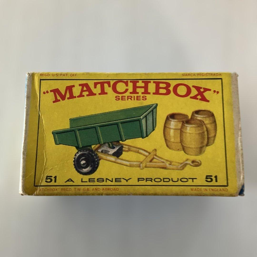 ミニカー　マッチボックス　51 ティッピングトレーラー