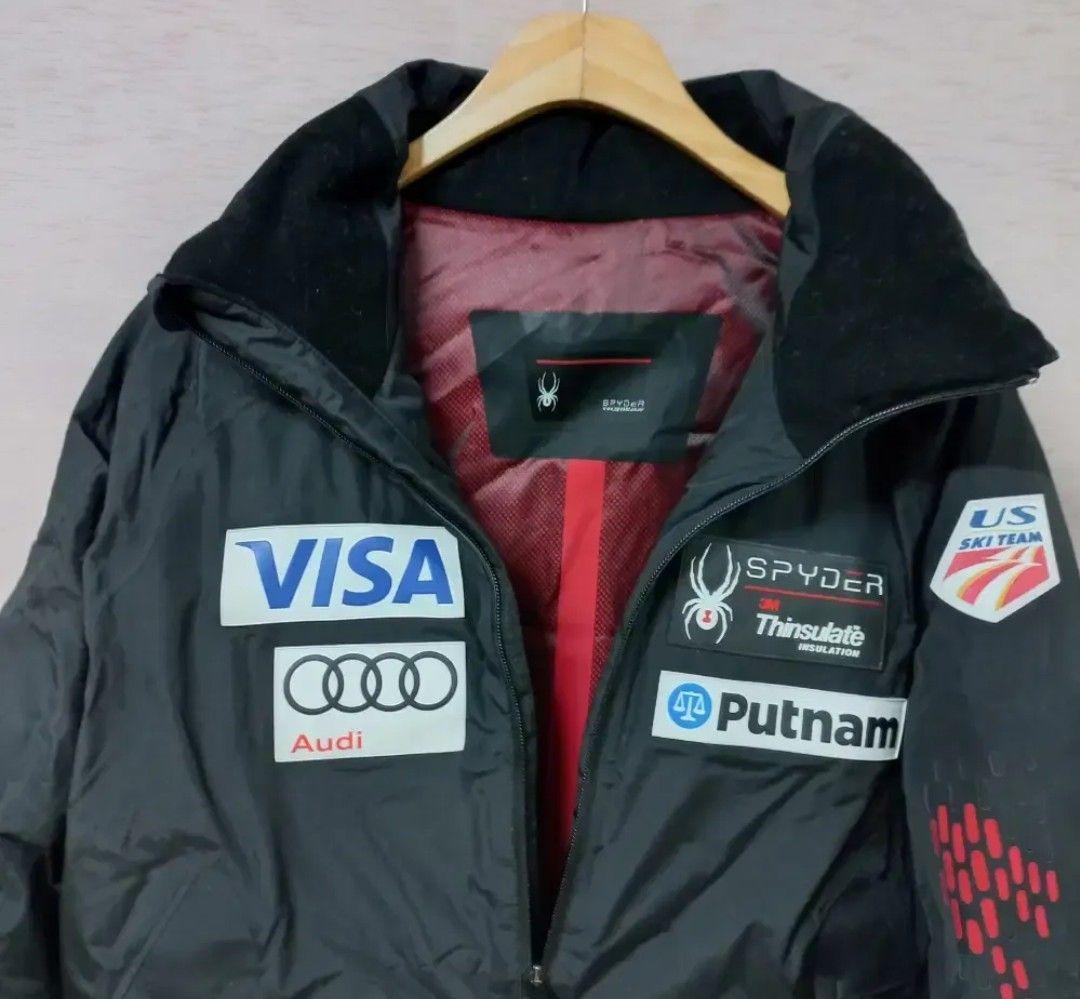 程度良好 SPYDER スパイダー U.S.SKI TEAM ダウンジャケット