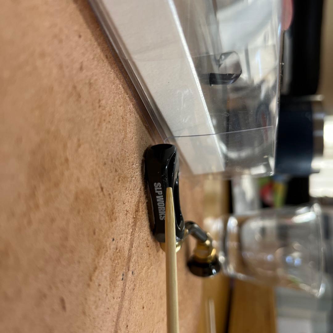 SLP WORKS カーボンライトハンドル ゴールド 45mm おまけノブ