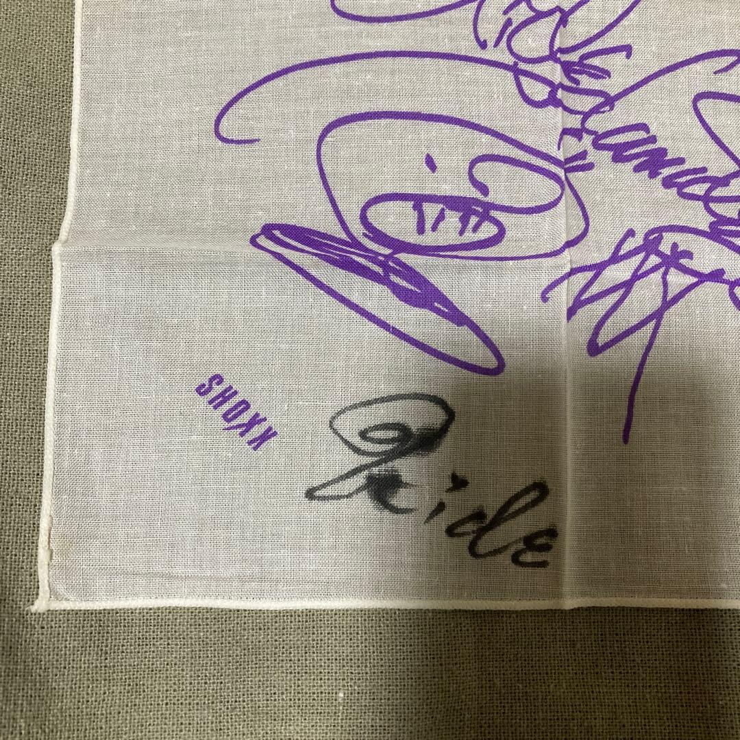 hide直筆サイン入りハンカチ