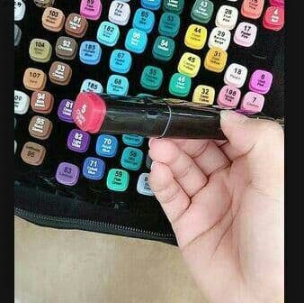 マーカーペン 204色セット 漫画 デザイン イラスト コピック練習用m