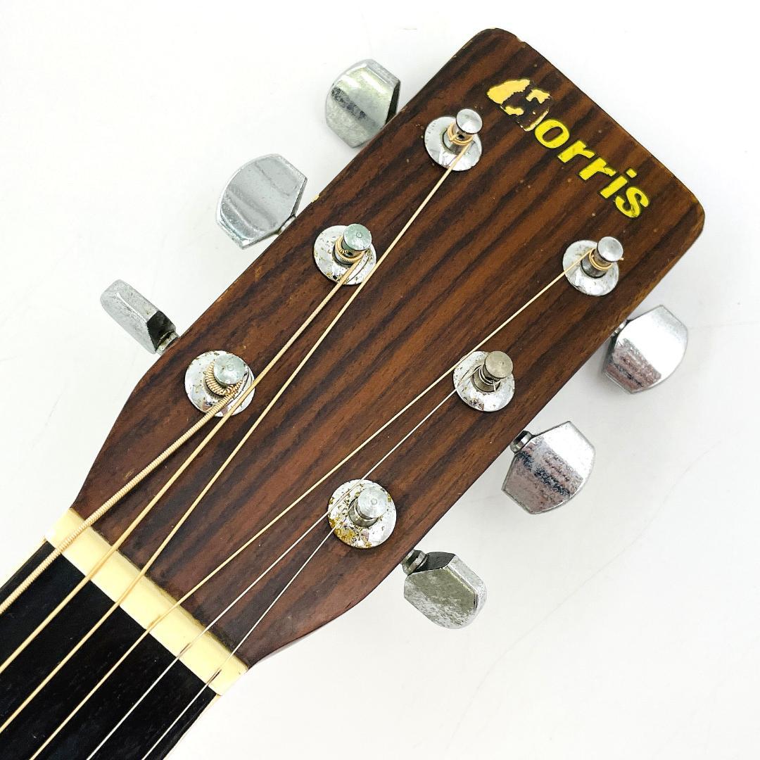 Morris W-20 トップ単板 低弦高 1970年代 ビンテージ【整備品】