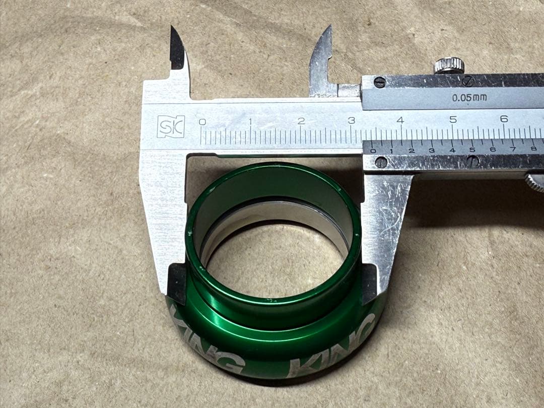 A*N様 クリスキング ヘッドパーツ グリーン