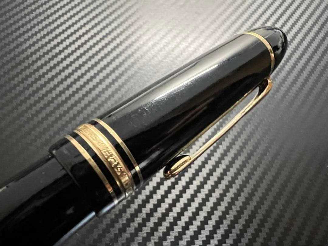モンブラン 万年筆 極美品 149 14C 中白 F