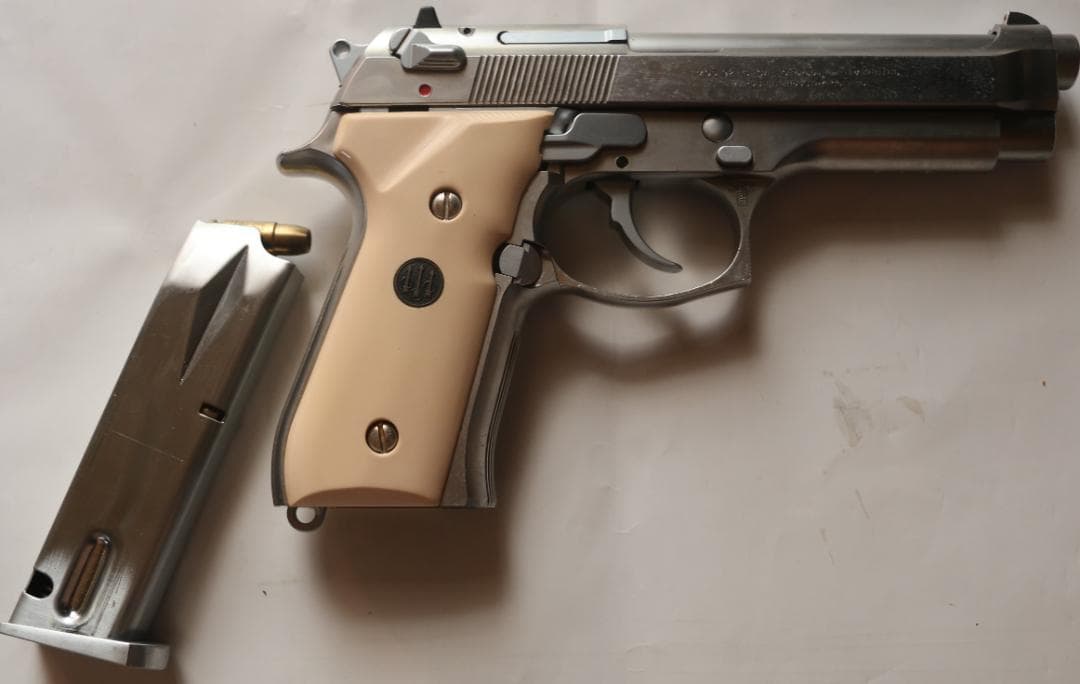 マルシンABS樹脂製 モデルガン ベレッタＭ92ＦＳステンレス未発火SPG合法品