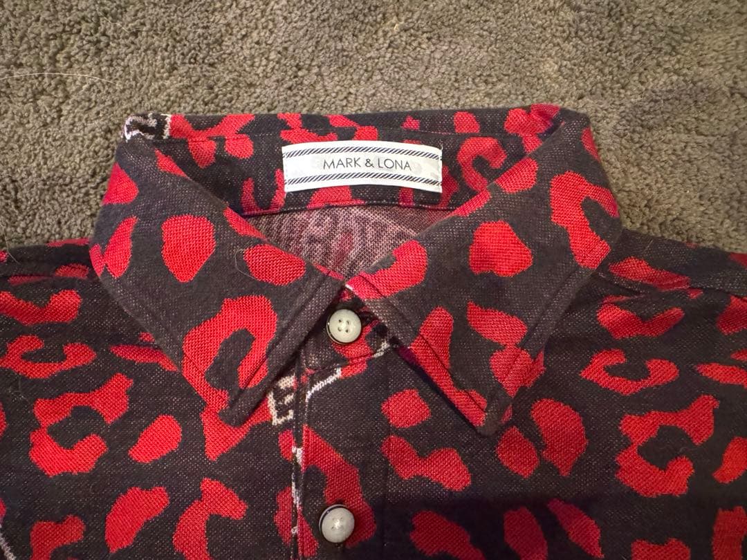 MARK & LONA 長袖ポロシャツ ♦︎マーク＆ロナ 長袖ポロシャツ