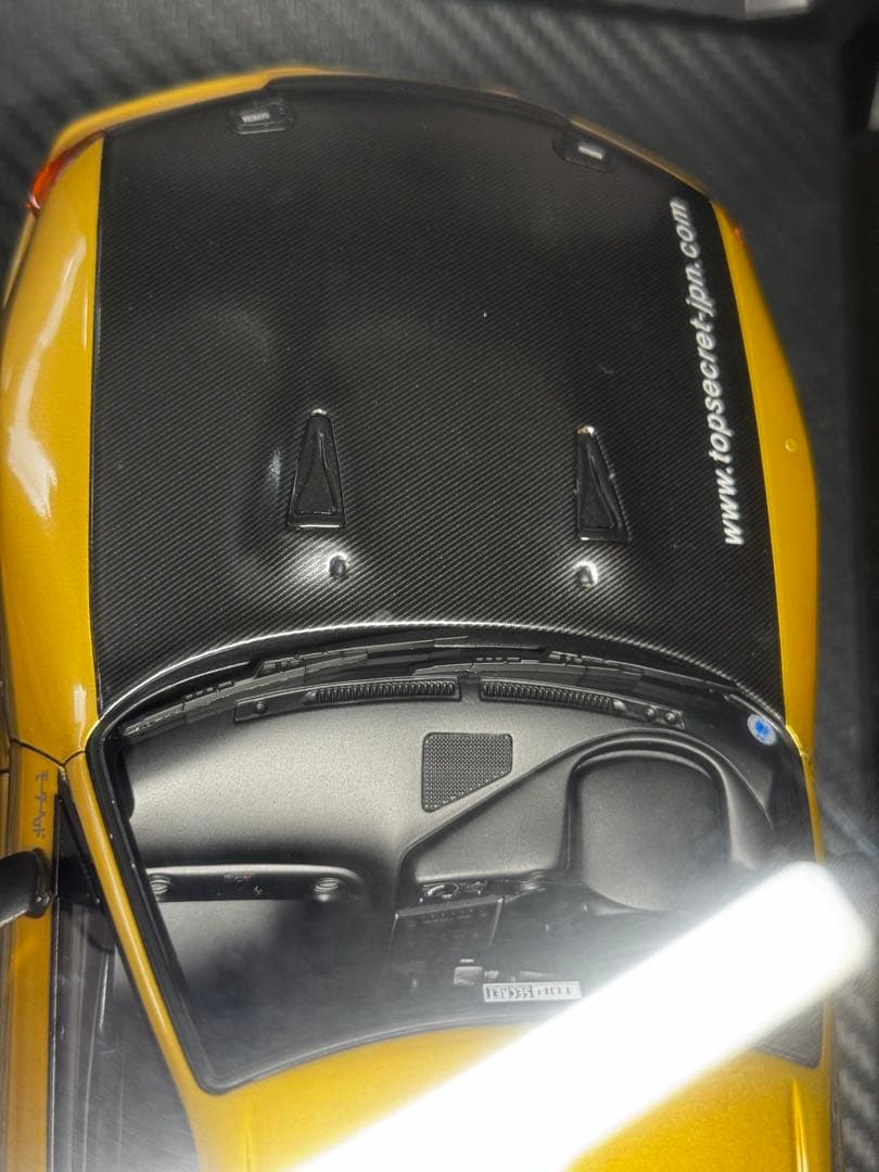 絶版希少 TOP SECRET GT-R (VR32) Gold