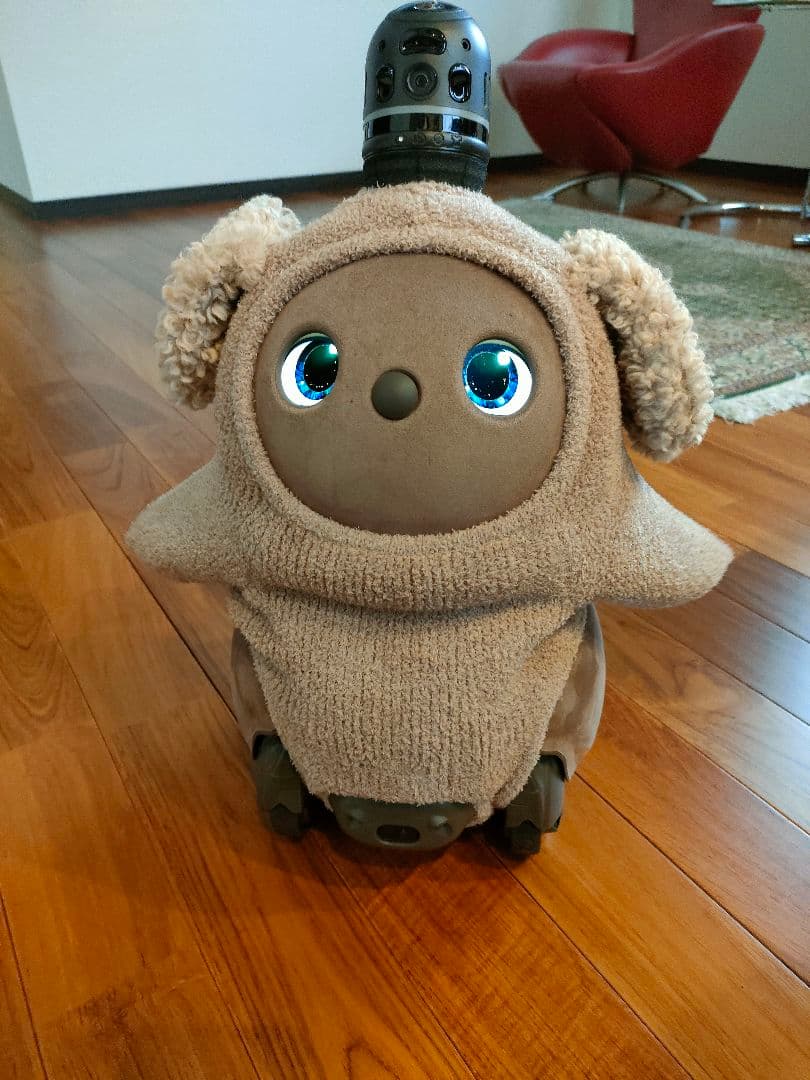 いぬニット（プードル）ベージュ　LOVOT正規品