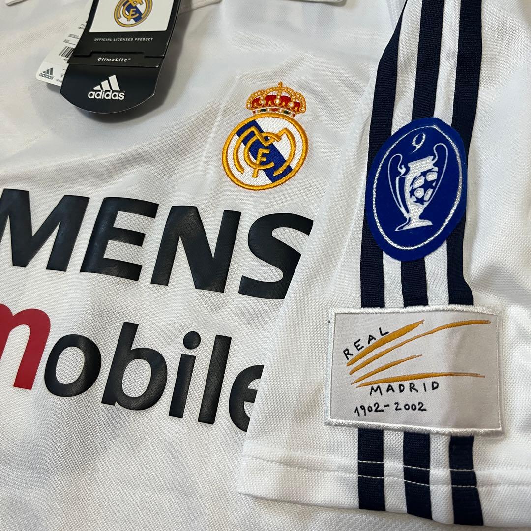 02/03 レアルマドリード ジダン ユニフォーム BNWT