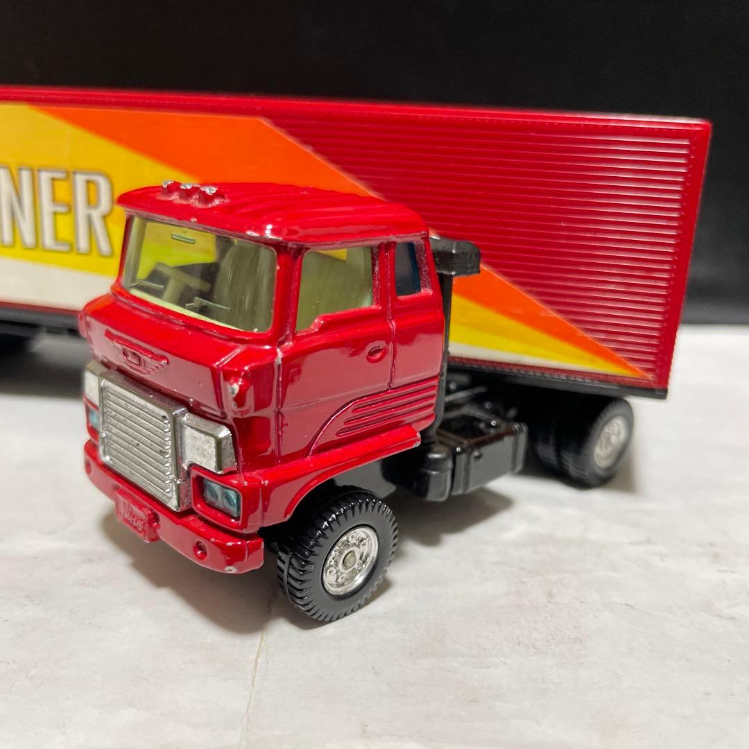 トミカ ダンディ　日野　パネルバン　トレーラー　RED FOX LINER