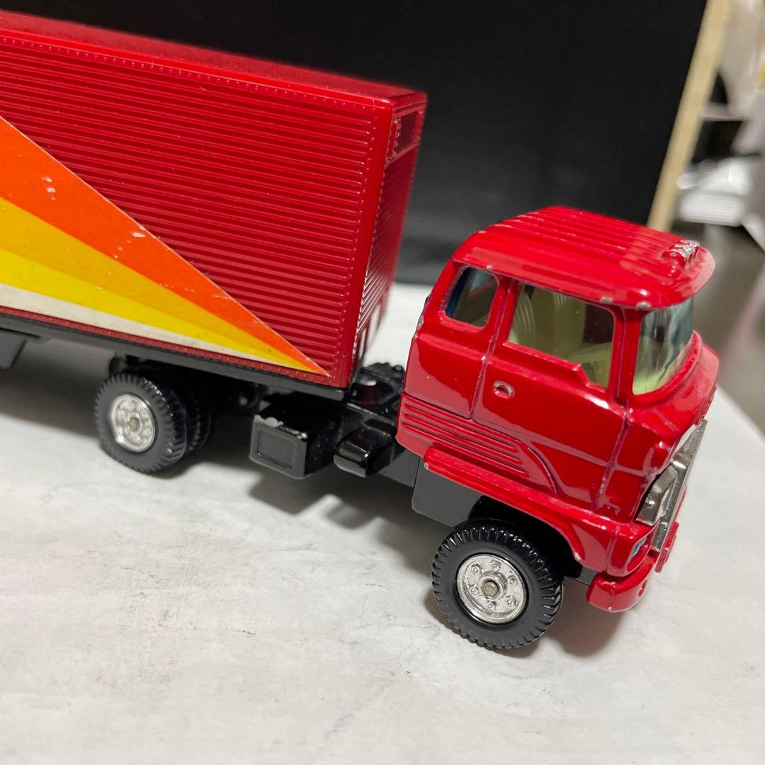 トミカ ダンディ　日野　パネルバン　トレーラー　RED FOX LINER