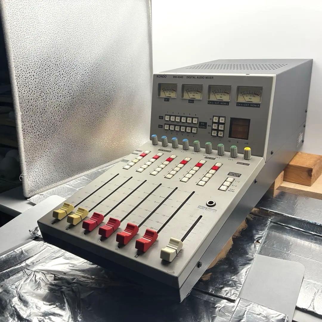 KONDO MW-604D デジタルオーディオミキサー ミキシング スタジオ