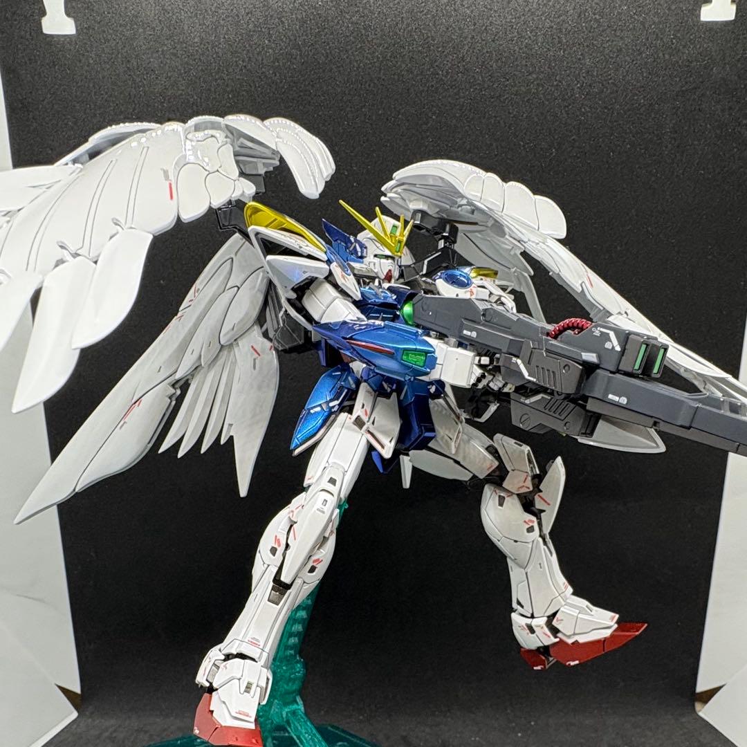 MG ウイングガンダムゼロカスタムverKa 全塗装品(ジャンク品)