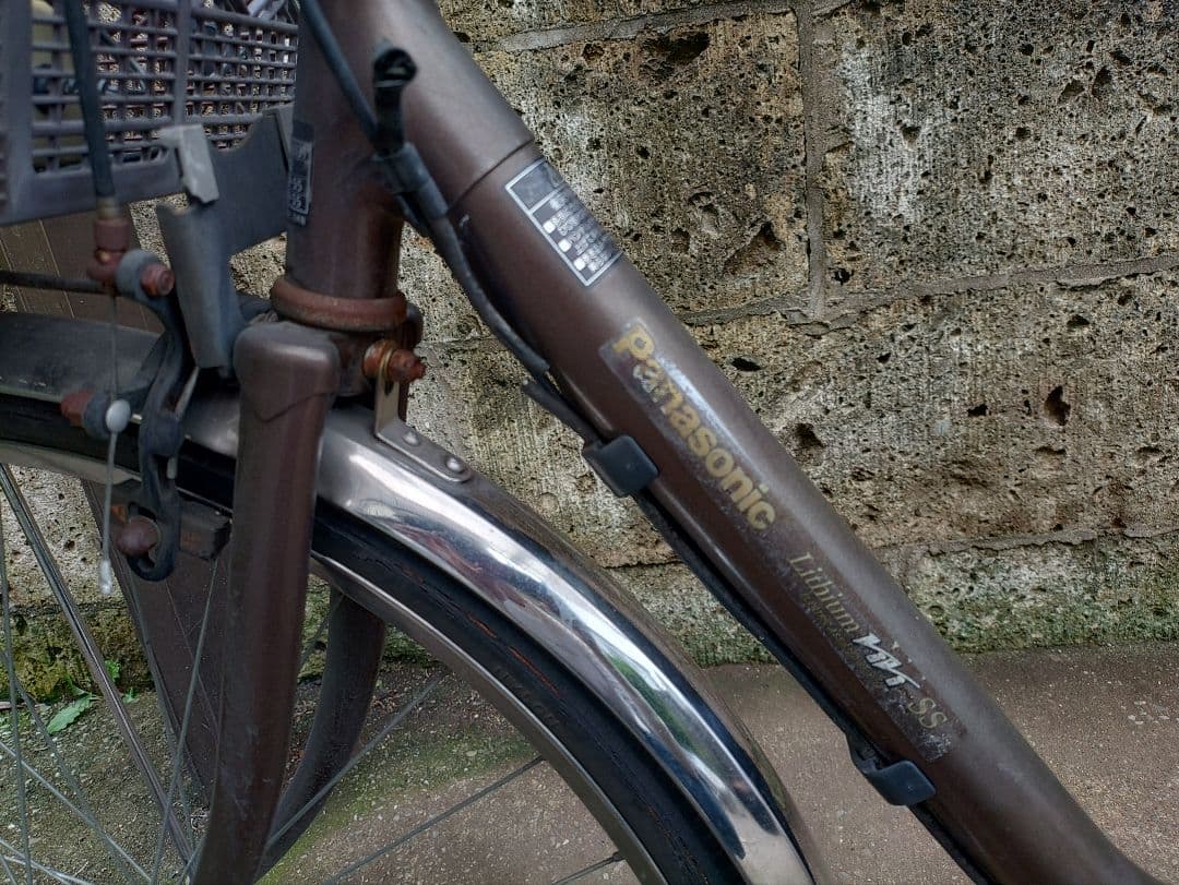 宇都宮引取限定　パナソニック 電動自転車 リチウムビビSS　乗って帰れます